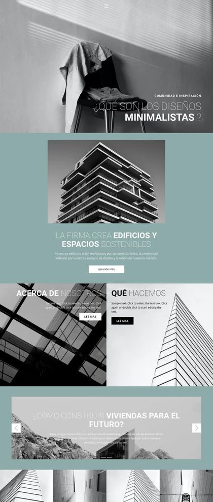 Ideas Perfectas De Arquitectura Plantilla De Sitio Web